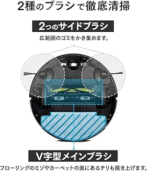 Amazon | ECOVACS (エコバックス) ロボット掃除機 DEEBOT N8Pro+ 水