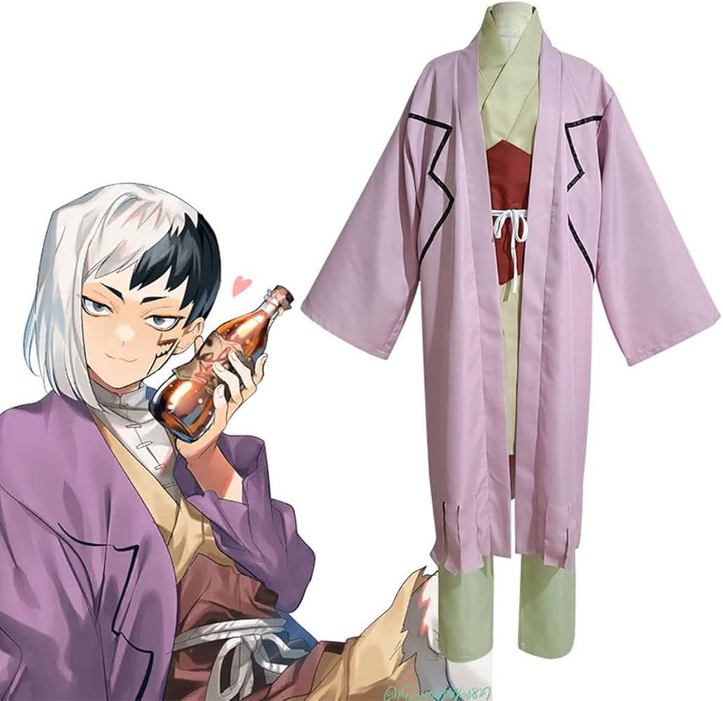 Amazon.co.jp: コスプレ衣装 ドクターストーン 浅霧幻 あさぎりゲン Dr