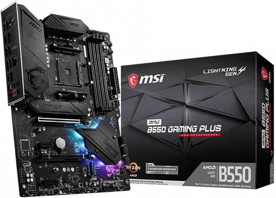 Amazon.com: MSI MPG AMD B550 Gaming Plus Socket AM4 ATX DDR4-SDRAM