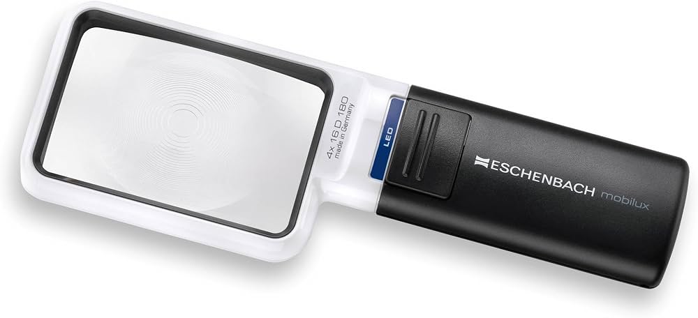 Amazon.co.jp: ESCHENBACH(エッシェンバッハ) LEDワイドライトルーペ 4