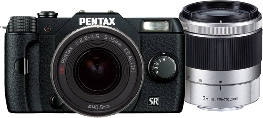 Amazon.com : Pentax Q10 12.4 Mp Digital Camera - Black (Kit W 5