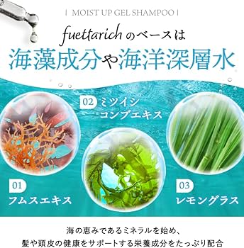 Amazon | fuettarich シャンプー [使い方ガイド 感謝状付] 無添加