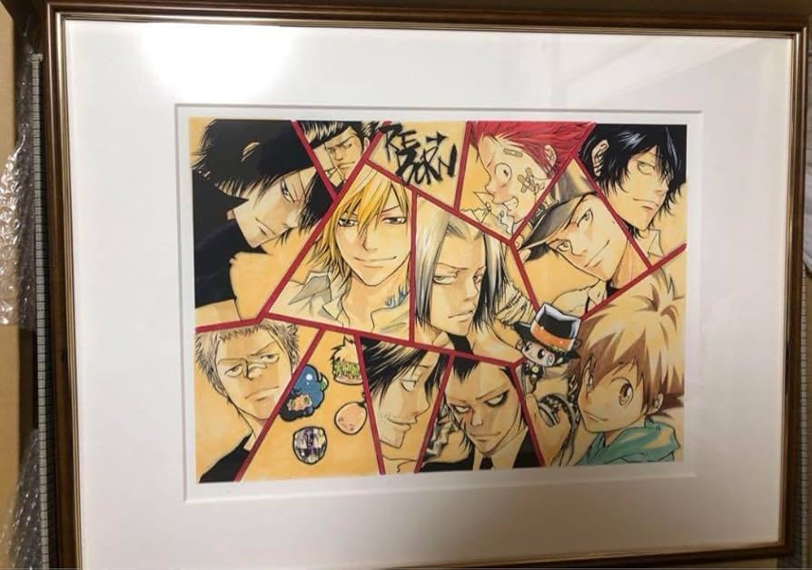 Amazon.co.jp: 家庭教師ヒットマンREBORN 複製原画 天野明 天野明展