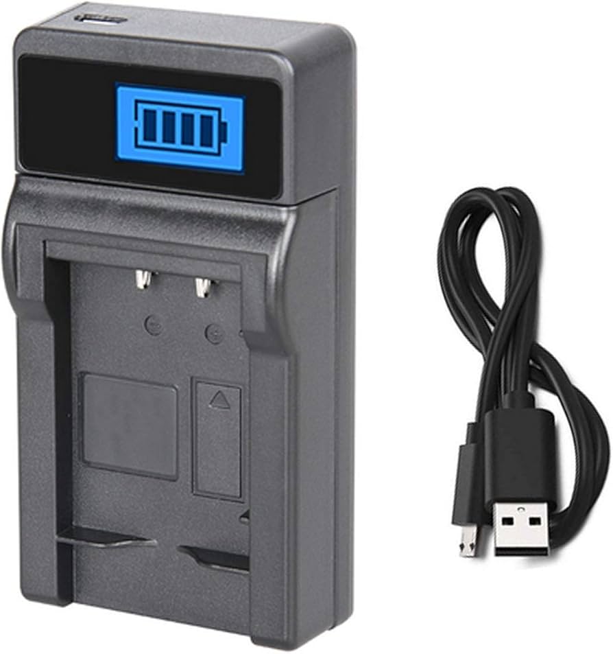 Amazon.com : LCD USB Battery Charger for Nikon Coolpix P300, P310