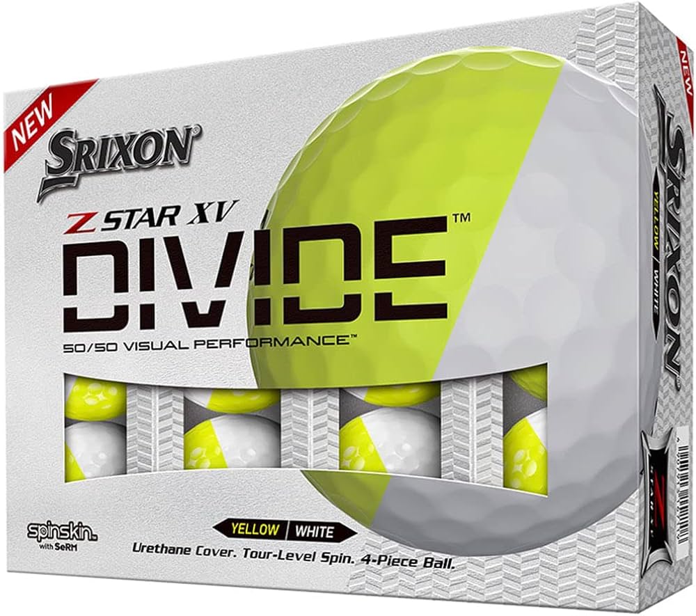 Amazon.co.jp: スリクソン 2022 Z-STAR XV DIVIDE ホワイト×イエロー
