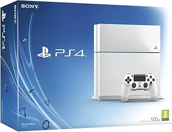 SONY PLAYSTATION 4 (PS4) CONSOLE 500 GB GLACIER WHITE (PAL REGION