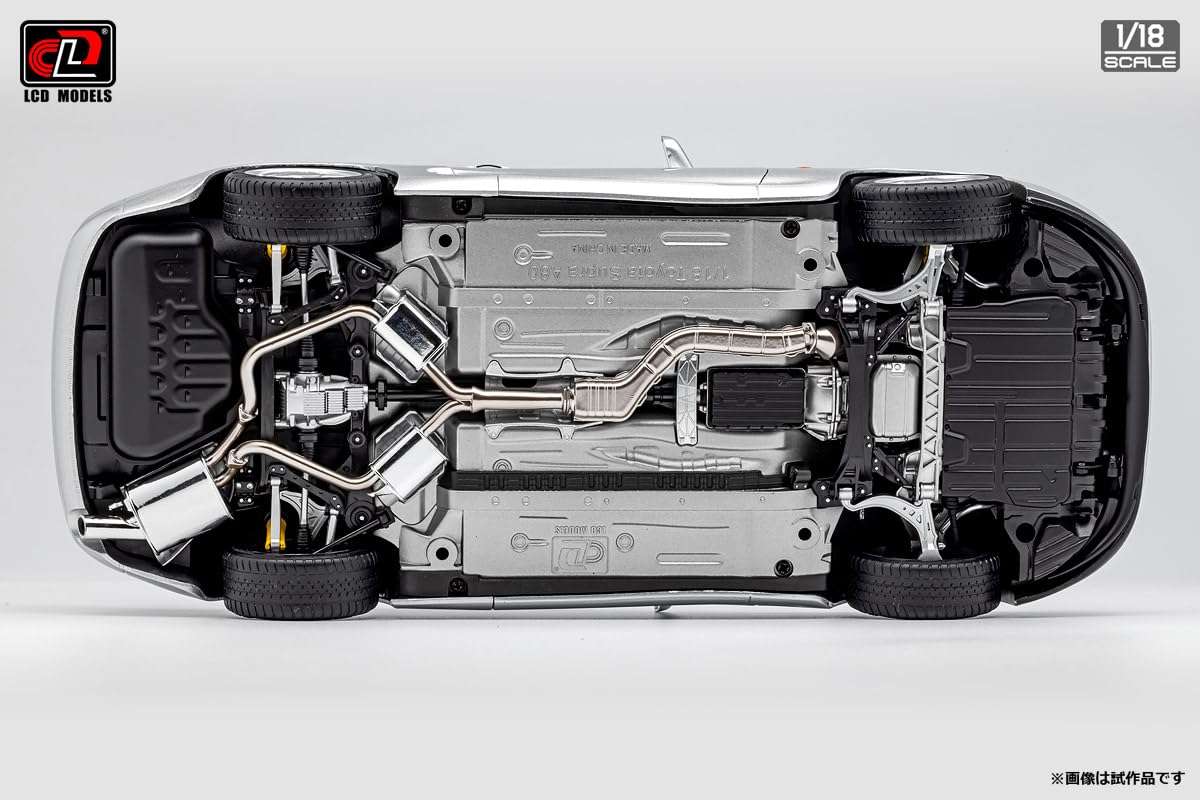 Amazon | LCD MODELS 1/18 トヨタ スープラ A80 シルバー 完成品
