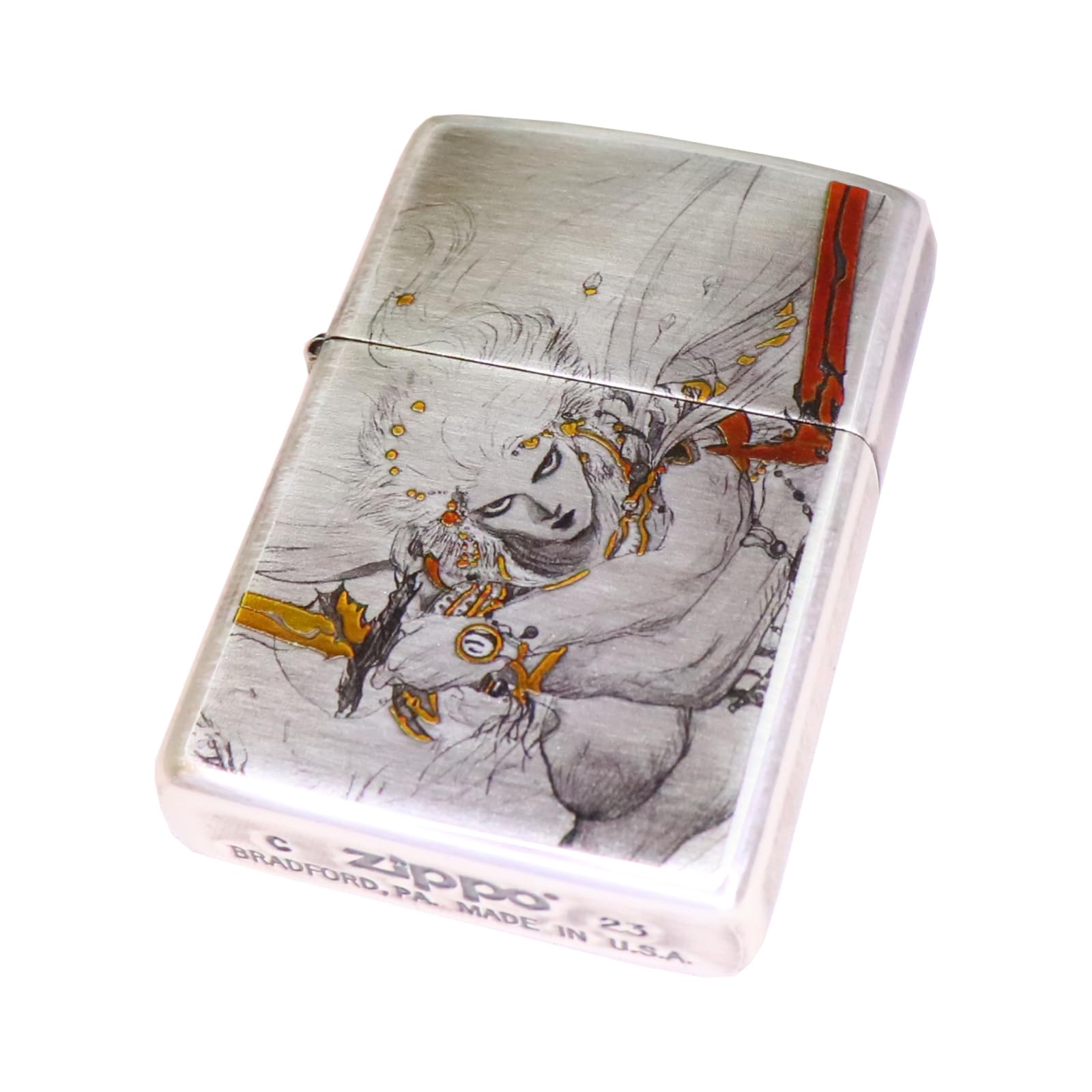 Amazon.co.jp: Zippo ジッポー 天野喜孝 Amano Yoshitaka F-3-Twin