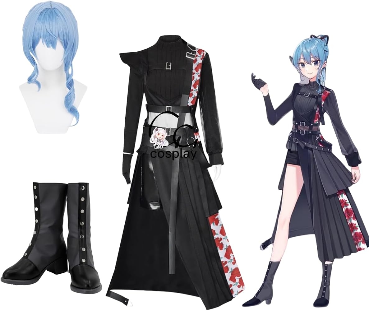 Amazon.co.jp: GGcosplay VTuber 星街すいせい Shout in Crisis衣装