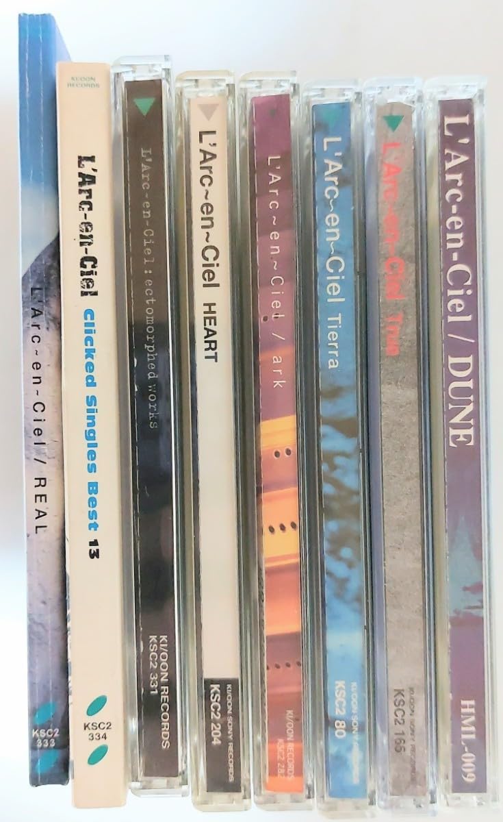 Amazon.co.jp: L'Arc～en～Ciel ラルク CD アルバム 8枚セット