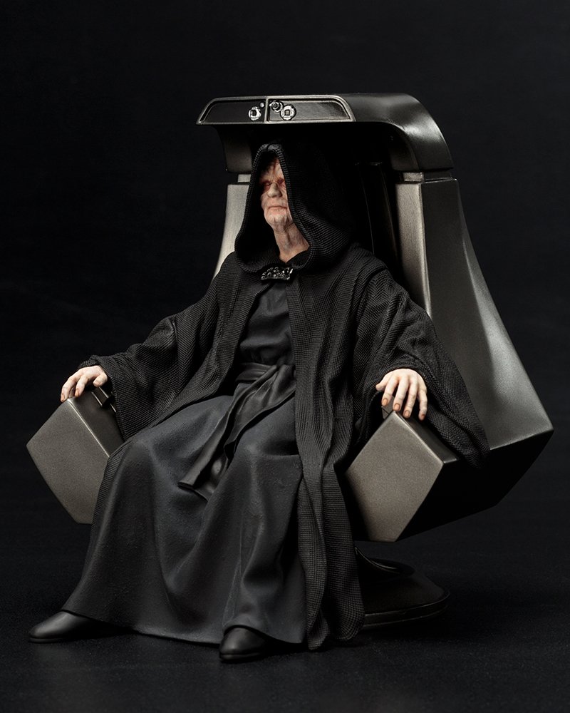 Amazon.co.jp: ARTFX+ STAR WARS パルパティーン皇帝 1/10スケール PVC
