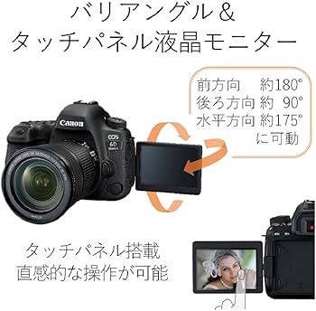 Amazon | Canon デジタル一眼レフカメラ EOS 6D Mark II ボディー