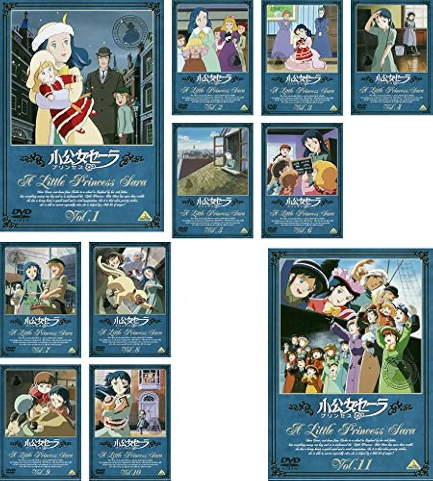 Amazon.co.jp: 小公女セーラ [レンタル落ち] 全11巻セット [マーケット