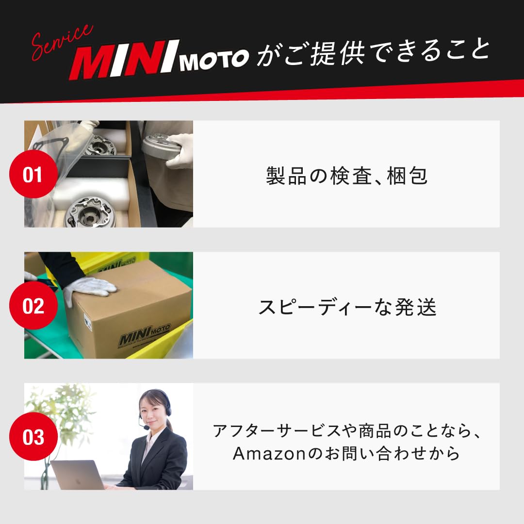 Amazon | ミニモト ダックス・シャリィブレーキ&メーターケーブル