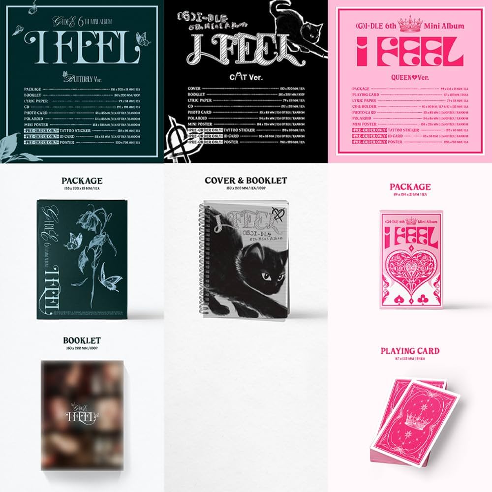 Amazon.co.jp: ジー・アイドゥル (G)I-DLE - I feel (6thミニアルバム