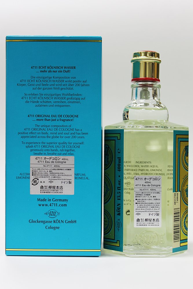 Amazon | 4711 オーデコロン 400ml | 4711 ポーチュガル