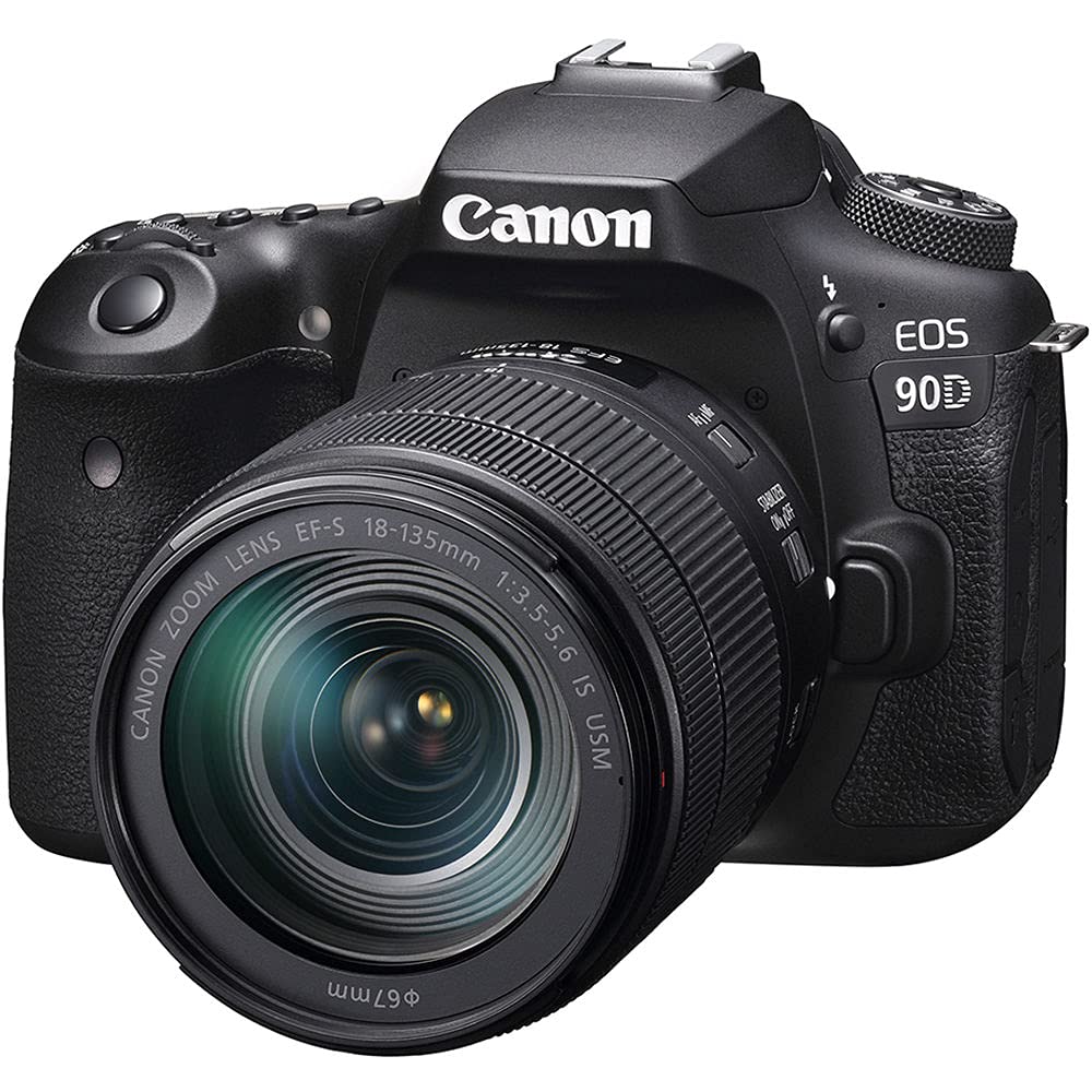 Amazon.com : Canon EOS 90D DSLR Camera with 18-135mm Lens, Canon