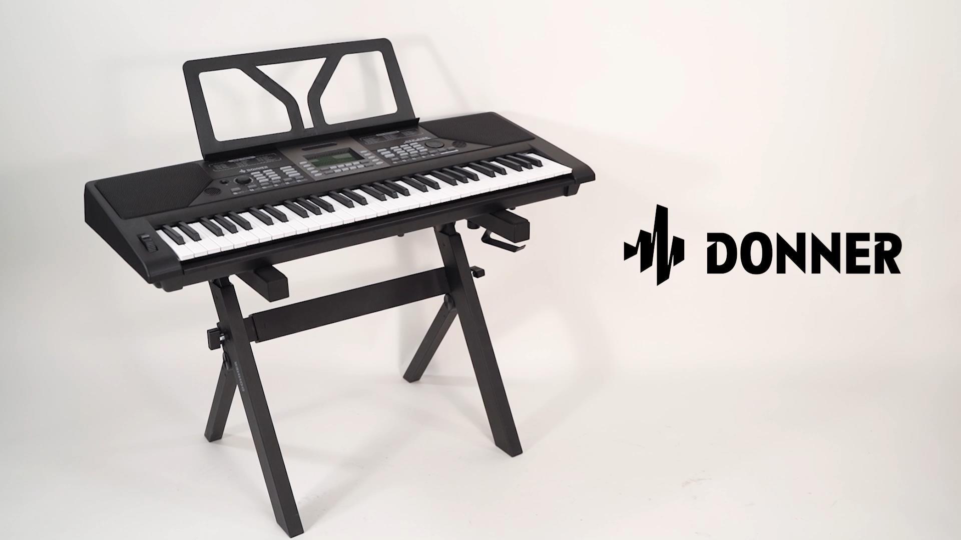 Amazon.com: Donner Folding Keyboard Stand, Z-style Heavy-Duty