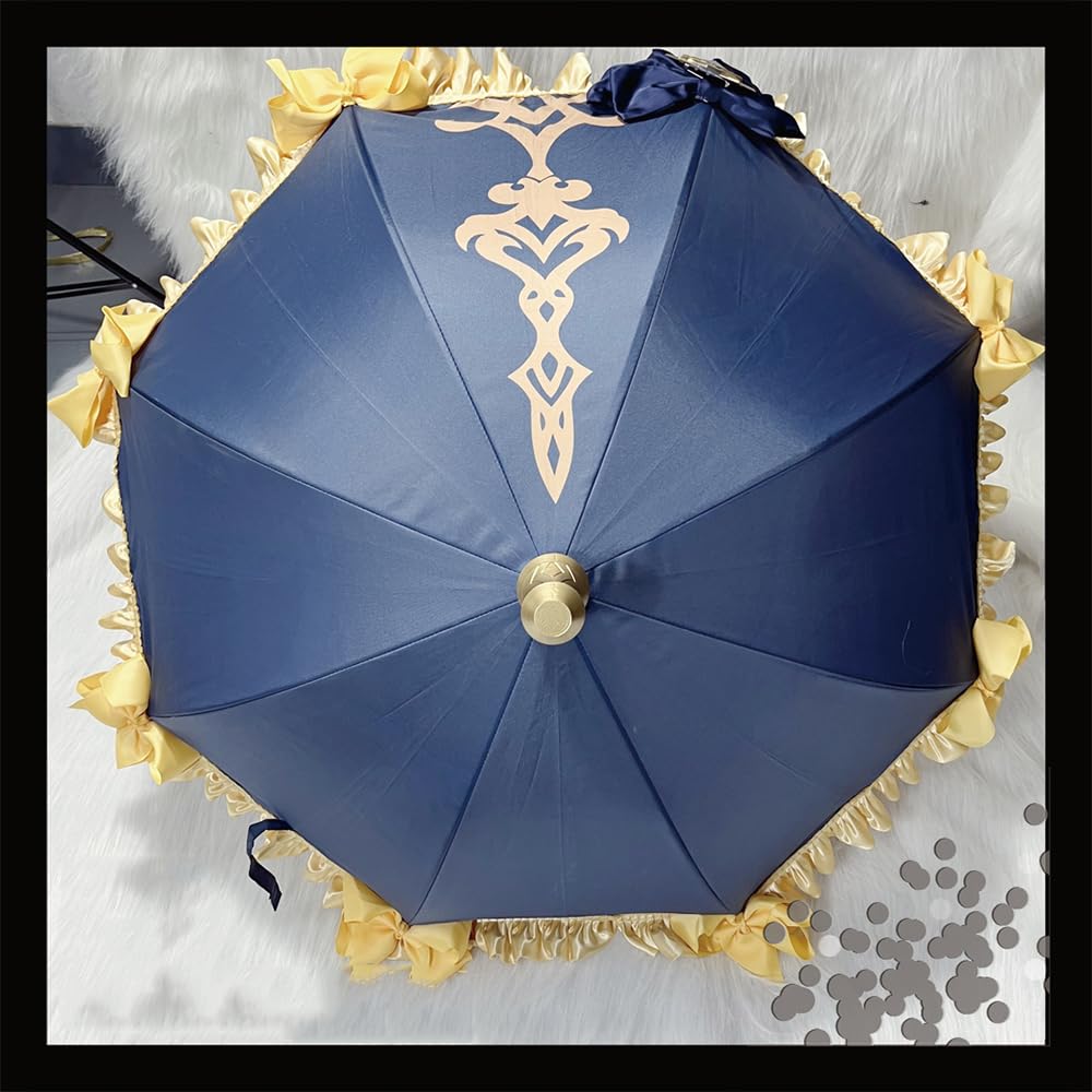 Amazon.co.jp: 原神 ナヴィア 傘 コスプレ道具 武器 かさ 折りたたみ傘