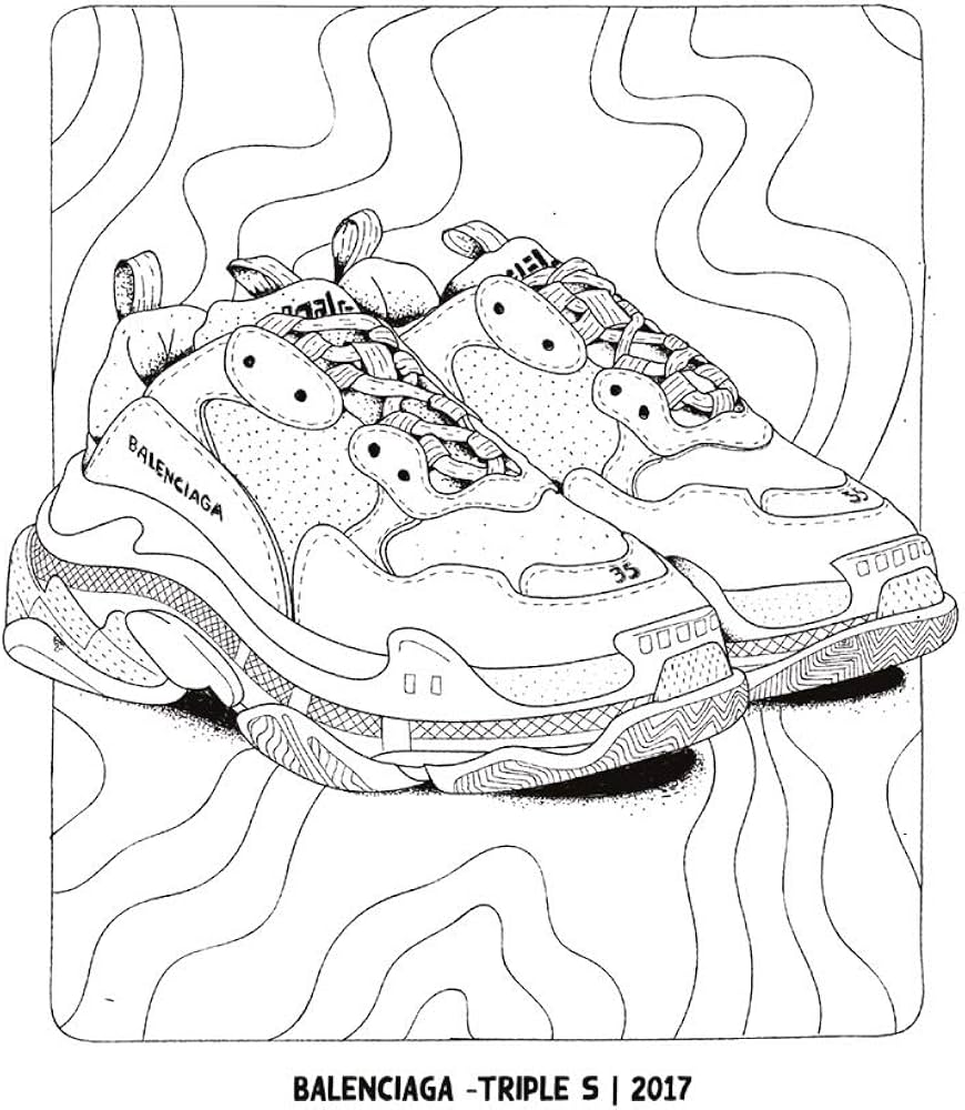 Sneaker Coloring Book: 46 Iconic Models (Pop Culture): Amazon.co