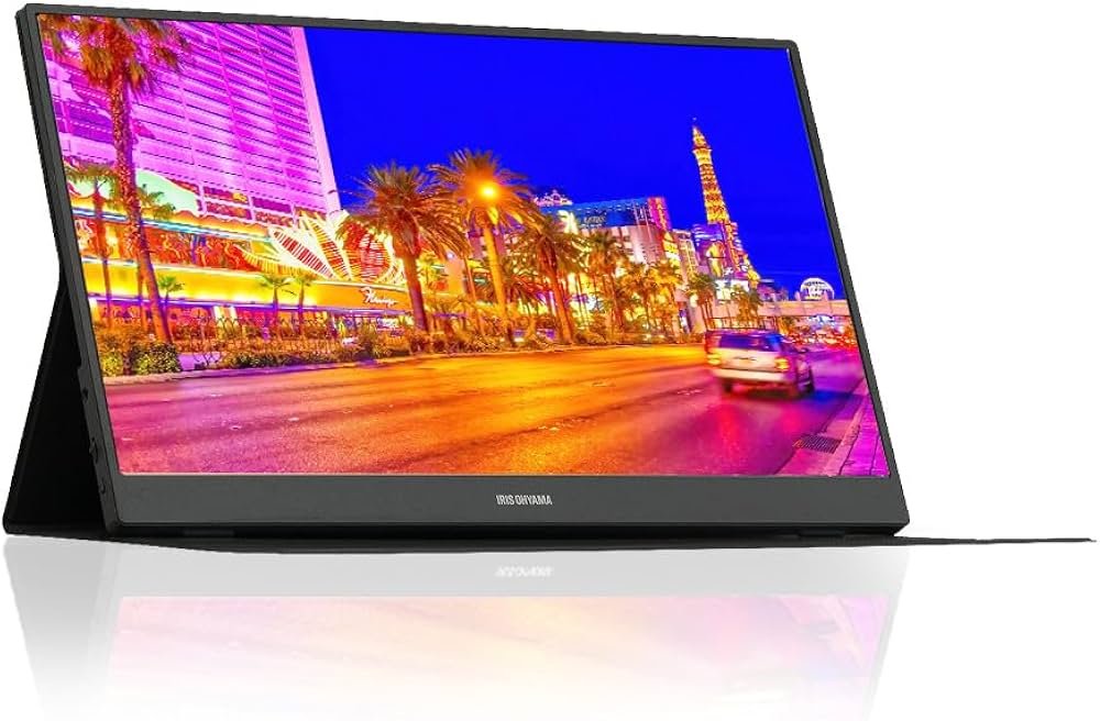 Amazon.co.jp: アイリスオーヤマ モニター 15.6インチ 薄型 ポータブル