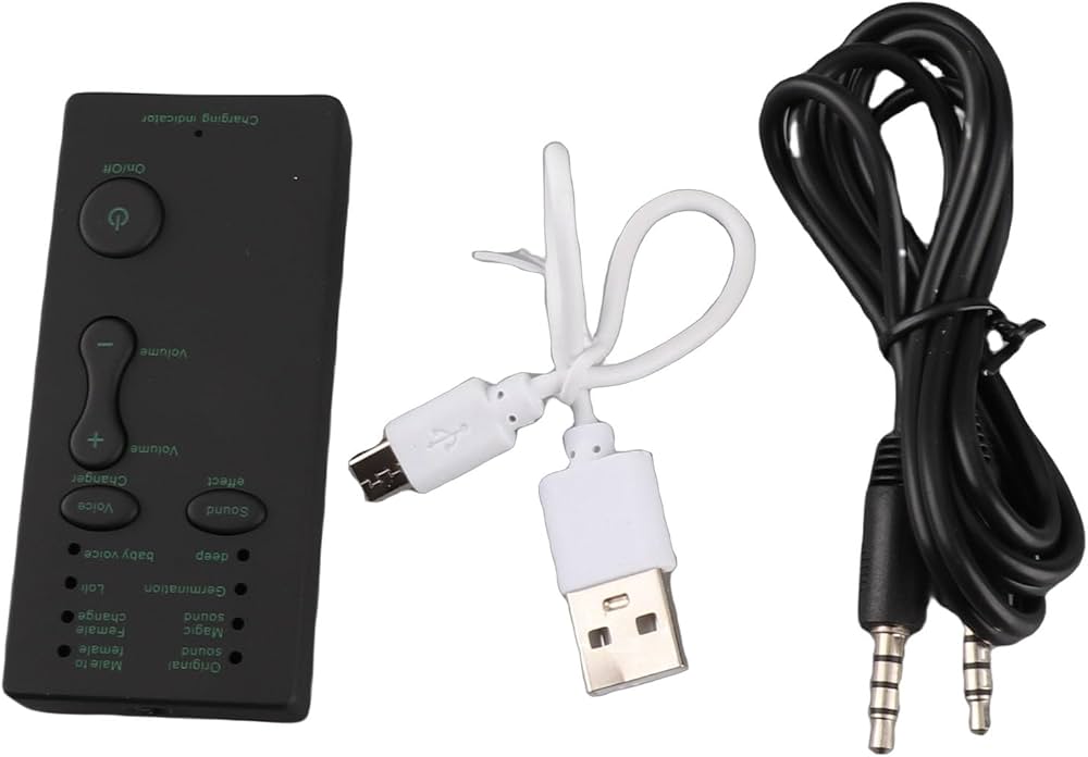 Amazon | 携帯 ボイスチェンジャー Qiilu外付けサウンドカード