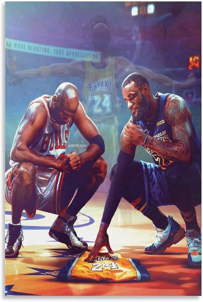 Amazon.co.jp: コービー・ブライアント.レブロンジェームズ.マイケル