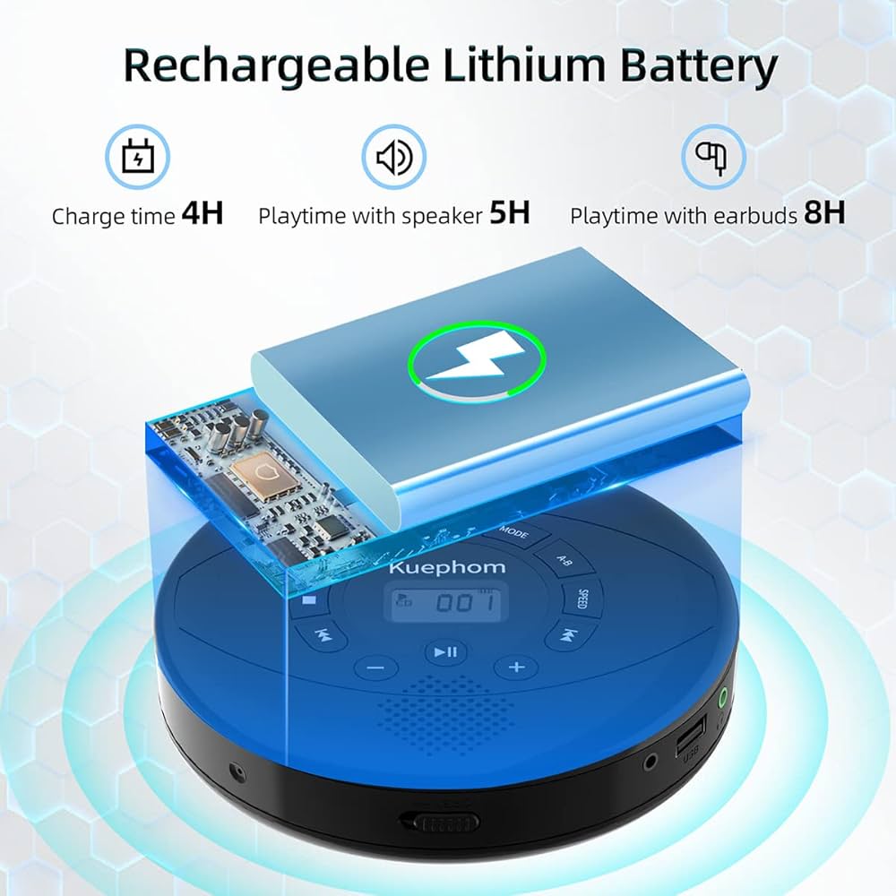 Amazon.co.jp: ポータブルCDプレーヤー: 家電＆カメラ