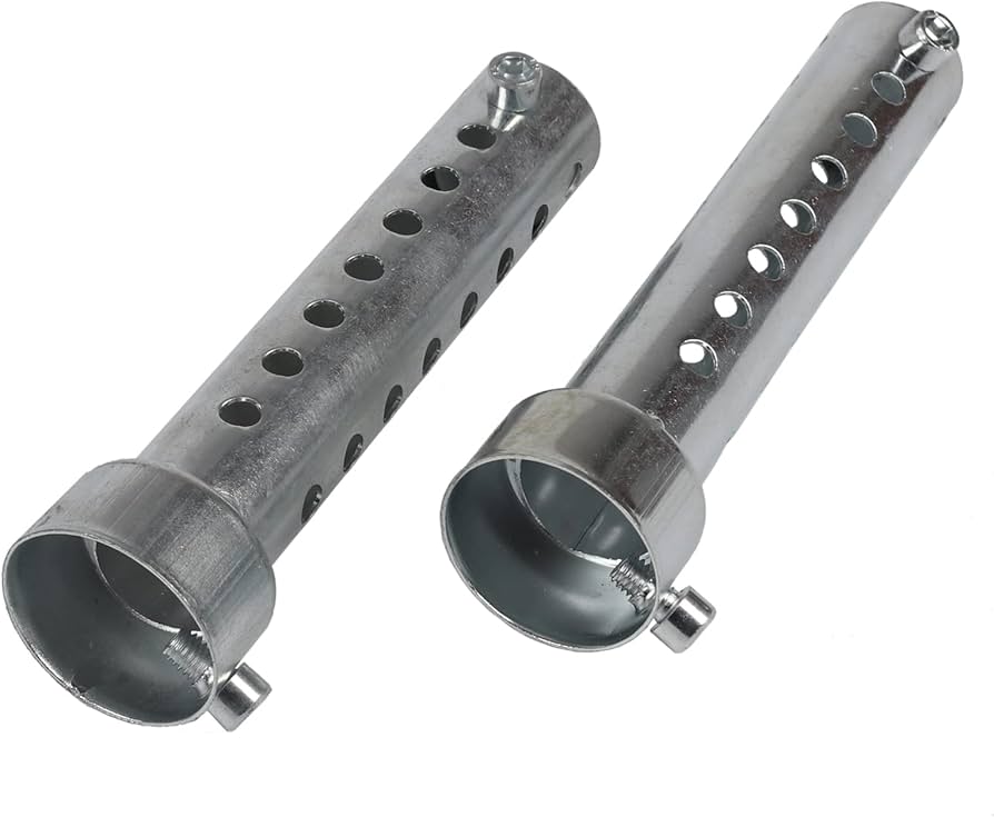 Amazon | [アスラプロジェクト] バイク マフラー サイレンサー 消音器