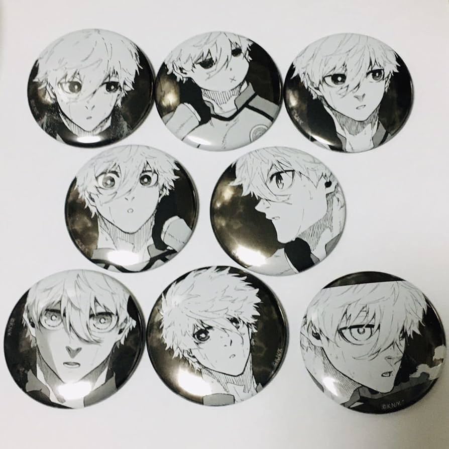 ブルーロック THEキャラSHOP Frame 凪誠志郎 缶バッジ 額縁