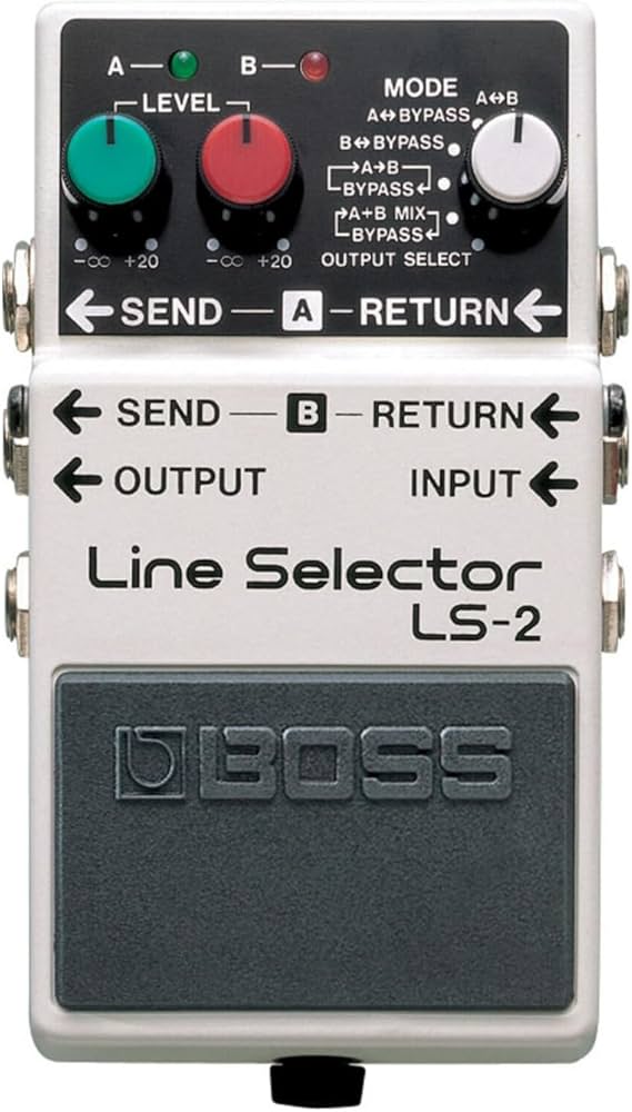 Amazon.com: BOSS LS-2 Line Selector/Power Supply Guitar Pedal (LS