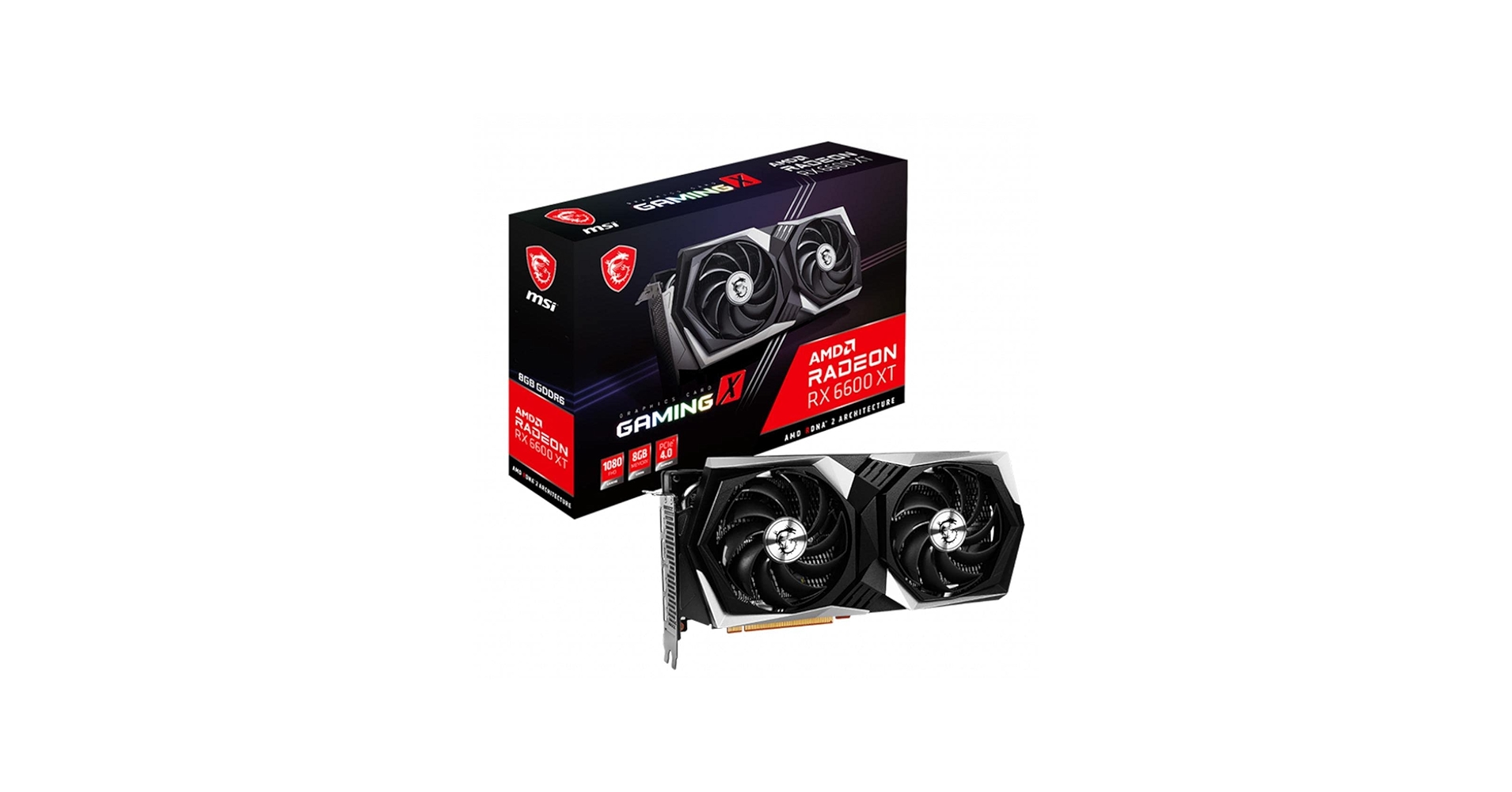Amazon.com: msi Gaming AMD Radeon RX 6600 XT 8GB GDDR6 128-Bit