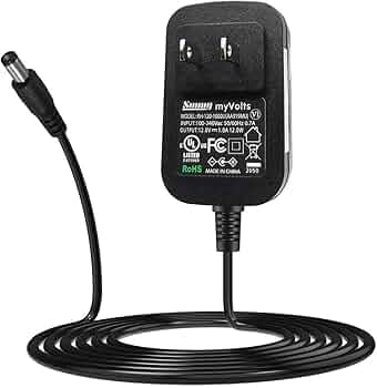 MyVolts 12V Power Supply Adaptor Compatible with Yamaha reface CP