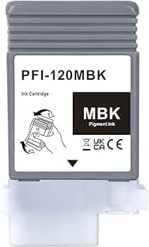 Amazon.co.jp: LCL CANON用 キャノン用 PFI-120 PFI-120MBK 顔料 (1