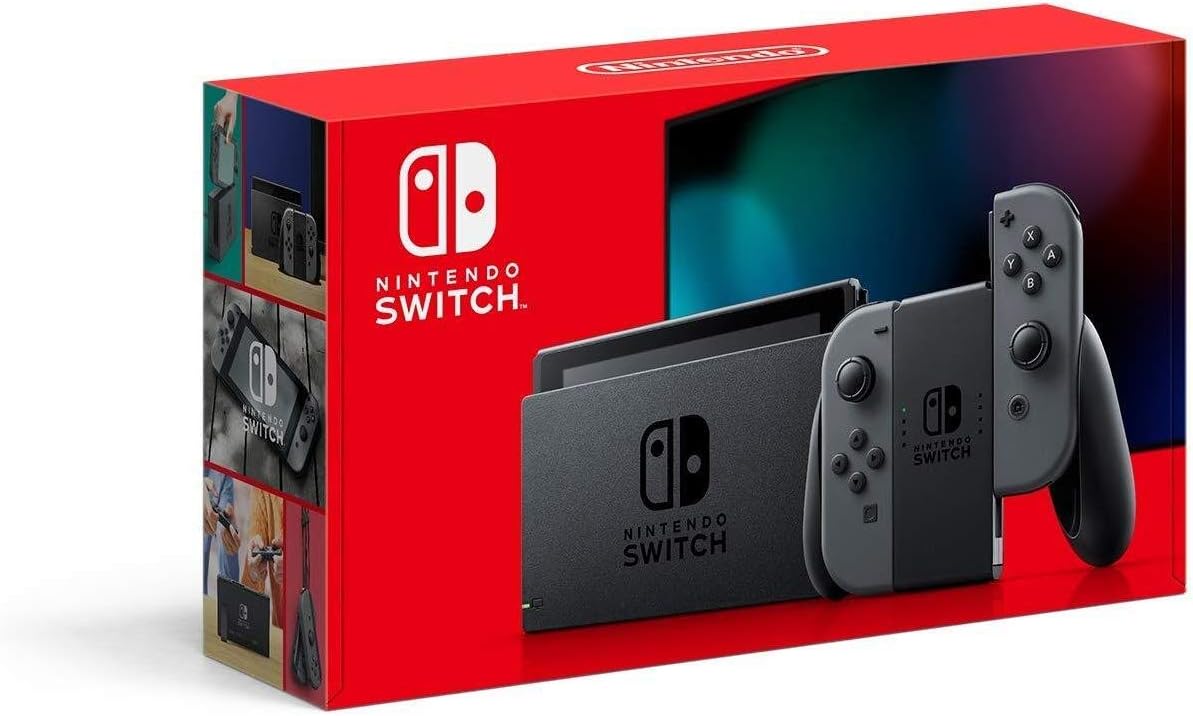 Nintendo - Brandclub - Nintendo Switch with Gray Joy‑Con - HAC-001