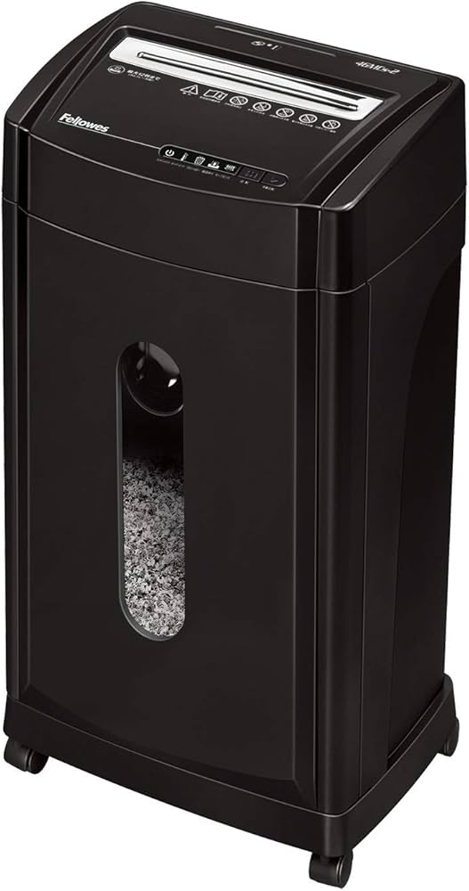Amazon | フェローズ シュレッダー 業務用 電動 12枚細断 マイクロ