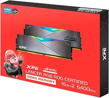 Amazon.co.jp: XPG Lancer RGB ROG認定 DDR5 6600MHz 32GB (2x16GB