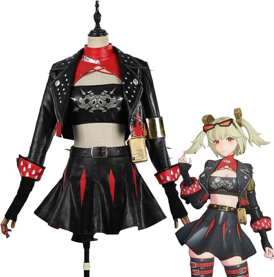 Amazon.co.jp: JENUEKA バーニス コスプレ衣装 ゼンレスゾーンゼロ