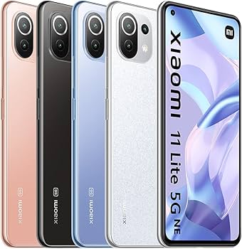 Xiaomi 11 Lite 5G NE smartphone + headphones, 6.55 inch (16.63 cm