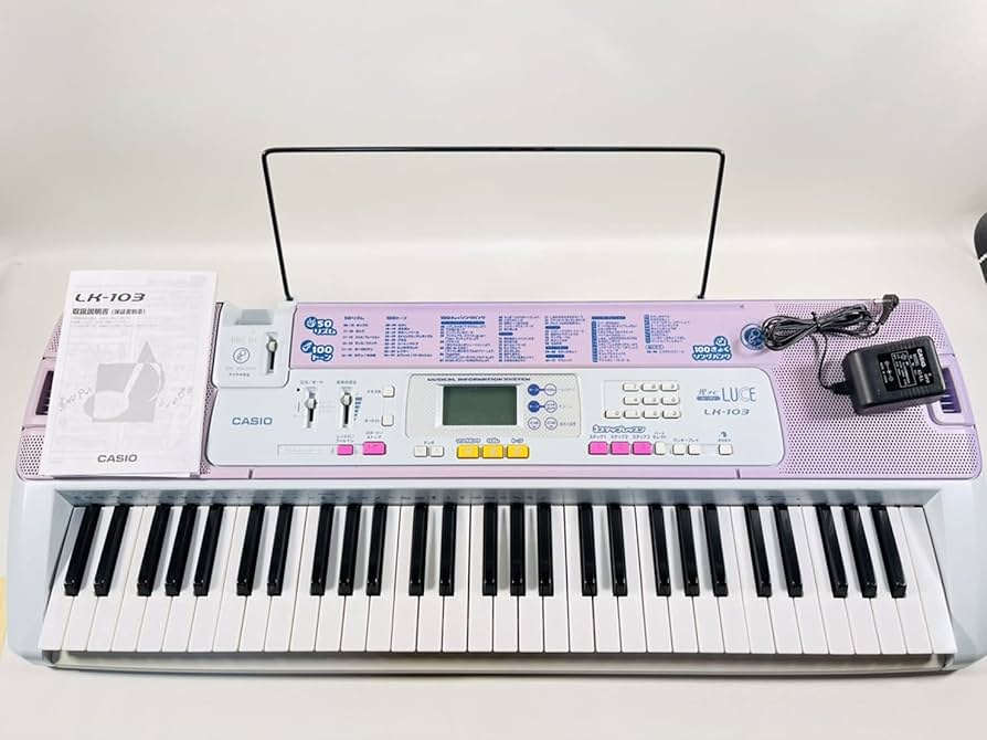 Amazon.co.jp: CASIO 光ナビゲーションキーボード LK-103 : おもちゃ
