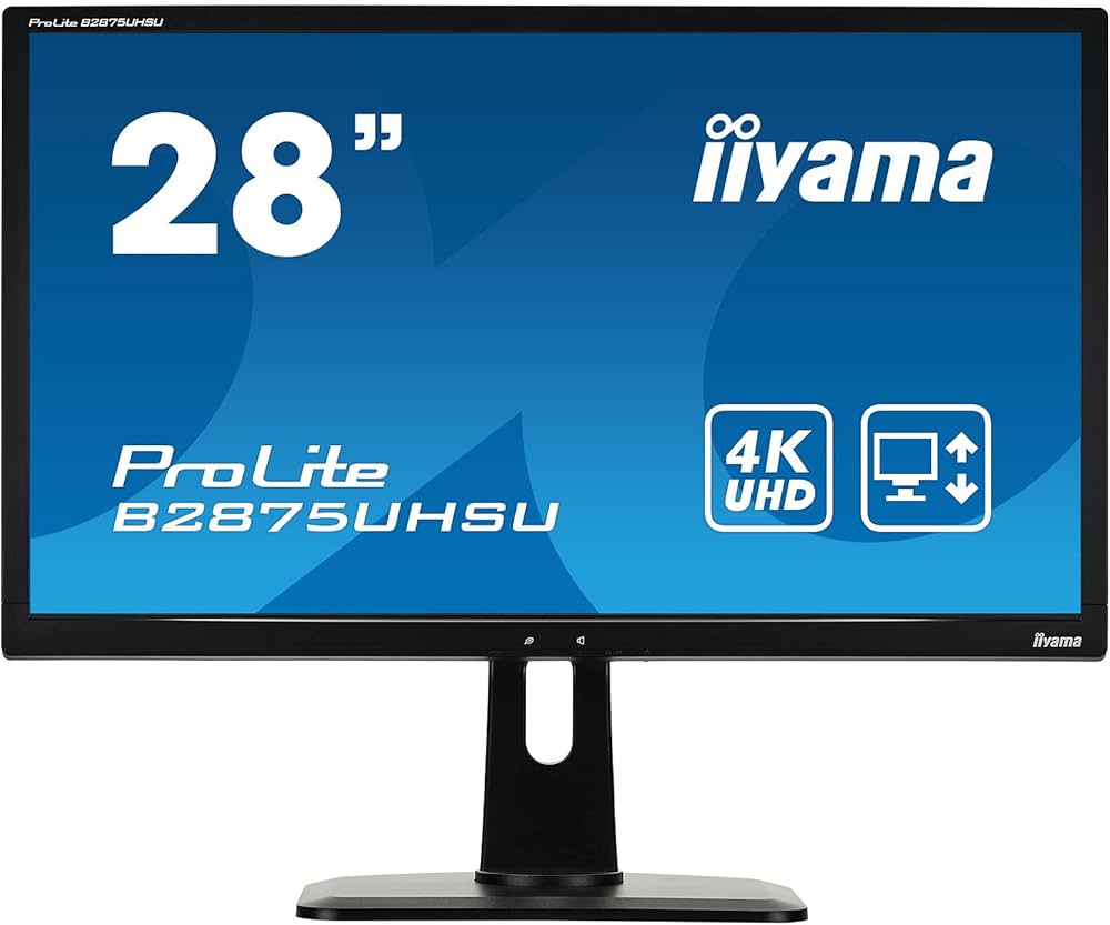 Amazon.co.jp: iiyama 4K モニター ディスプレイ B2875UHSU-B1 (28