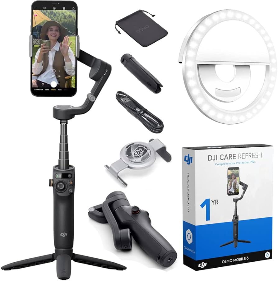 Amazon.com : DJI CP.OS.00000213.01 Osmo Mobile 6 Smartphone Gimbal