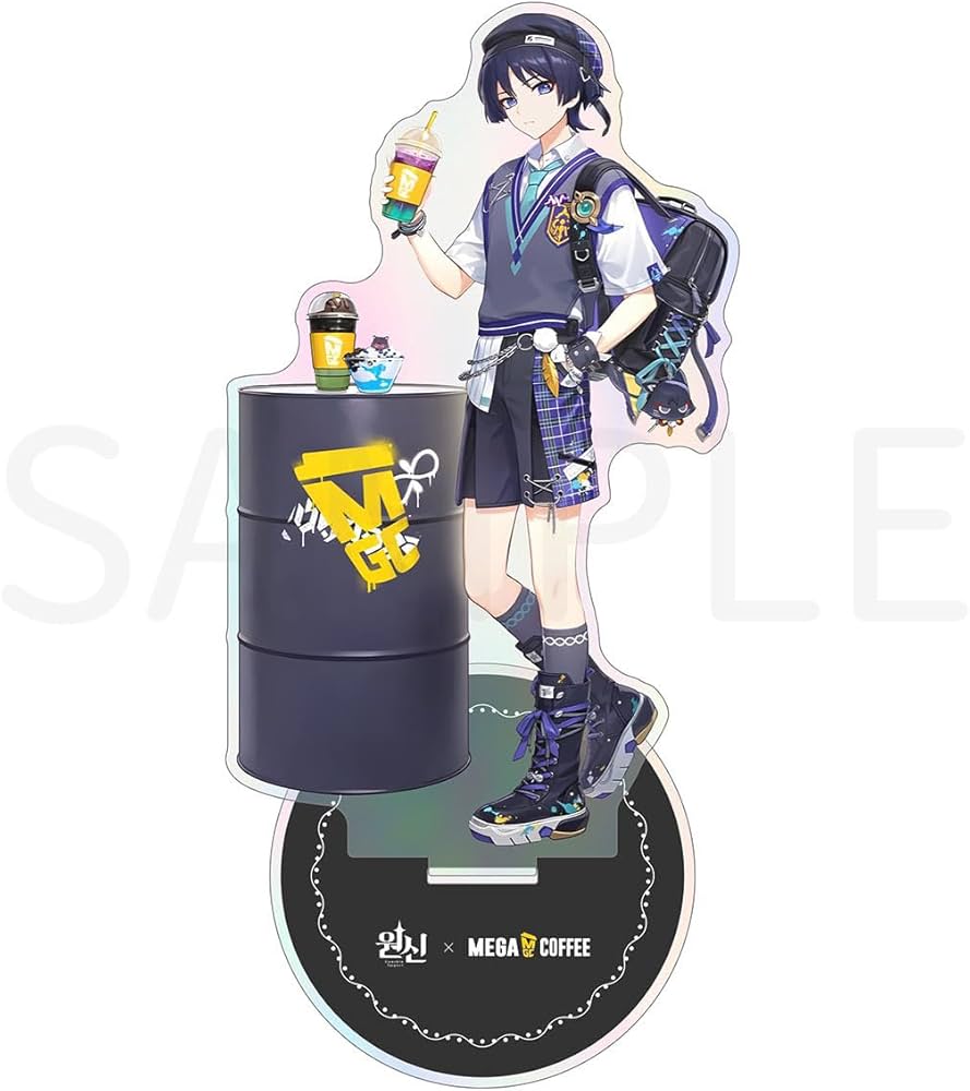 Amazon.co.jp: 原神 放浪者 Mega Coffeeコラボ 散兵×Mega Coffee メガ