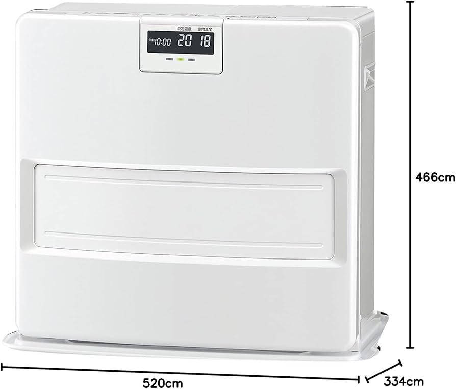 Amazon | コロナ CORONA 石油ファンヒーター 12畳 FH-VX4621BY-W
