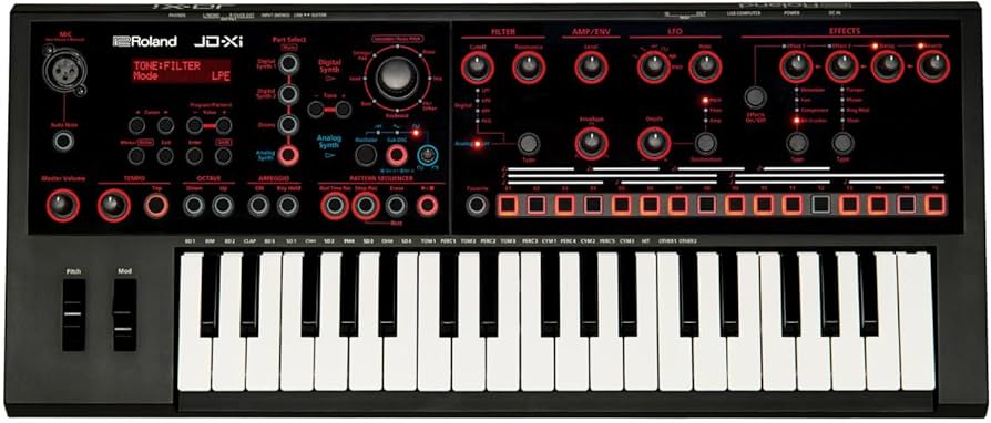 Amazon.com: Roland JD-XI 37-Key Interactive Analog/Digital