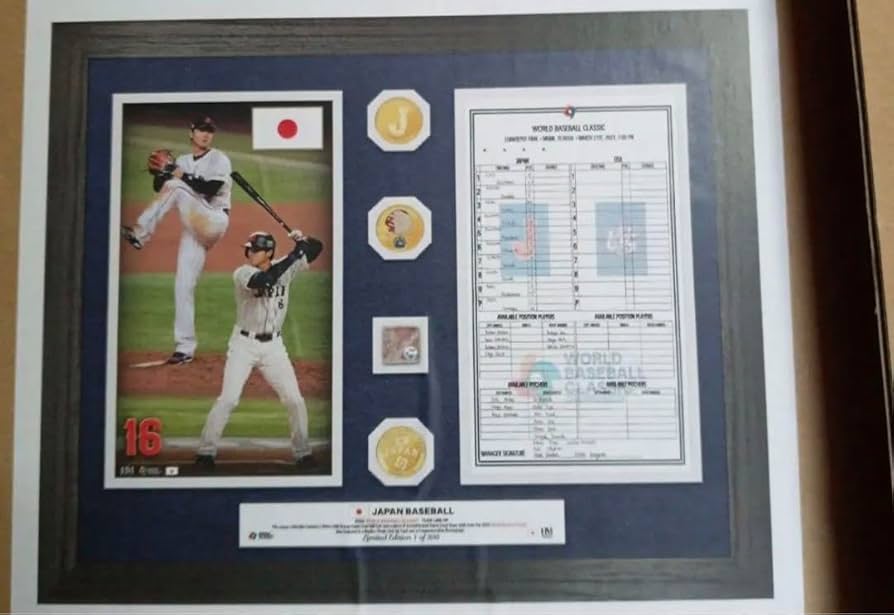 Amazon.co.jp: 【祝 優勝】2023 WBC 大谷 翔平選手プレミアムフォト