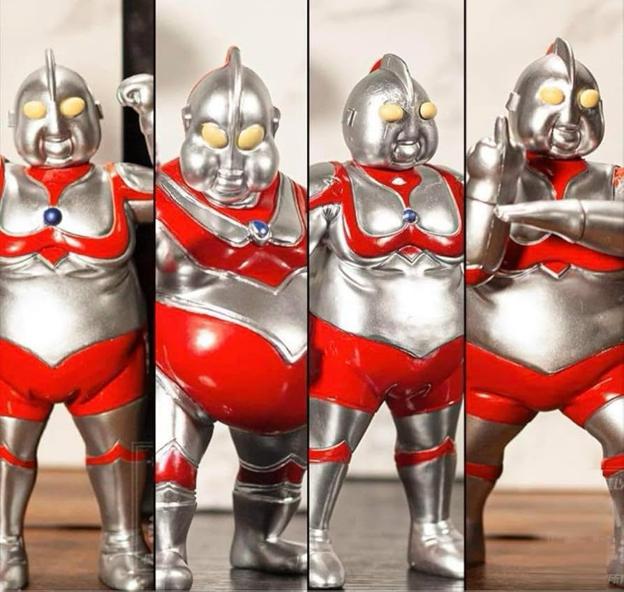 Amazon.co.jp: デブトラマンファットラマン 太ってるマン フィギュア 4