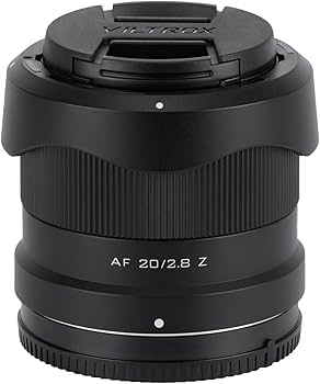 Amazon.com : VILTROX 20mm F2.8 f/2.8 Z-Mount Lens, Full Frame Wide