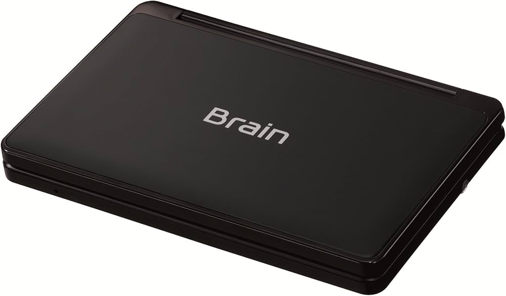 Amazon | シャープ カラー電子辞書Brain 高校生モデル ブラック系 PW