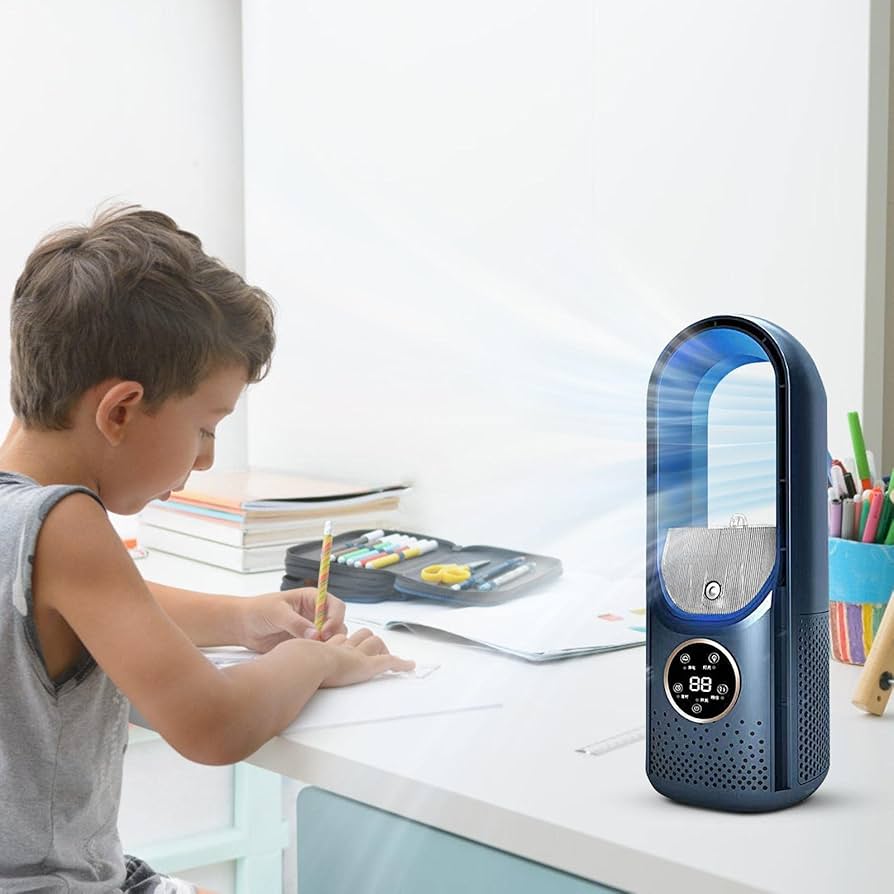 X Air ブレードレスファン UV除菌ライト付き冷温送風機 X Air ブレード